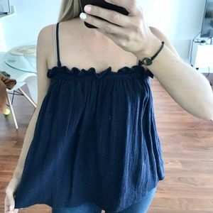 Top Princesse Tam Tam navy